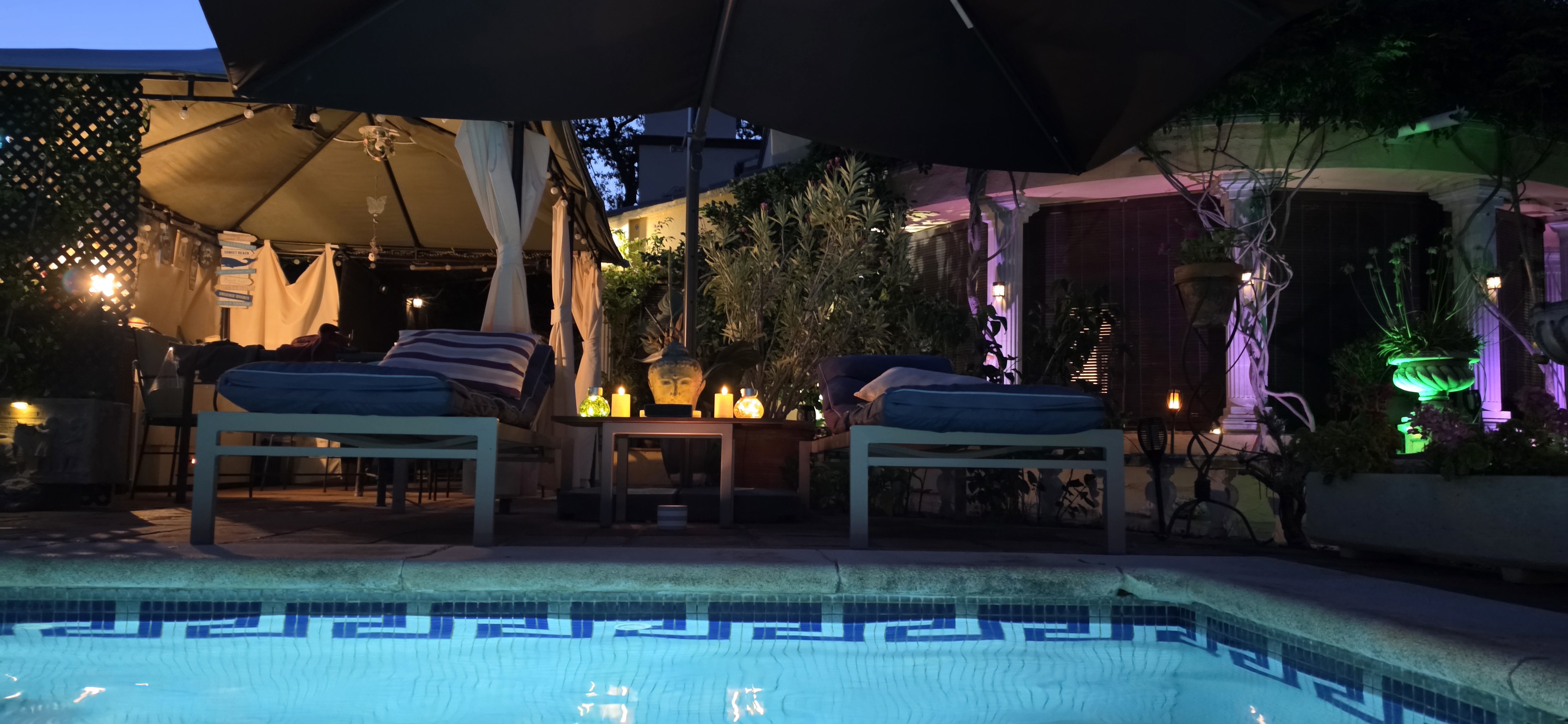 Can Carbonell - Ambiente Nocturno Chill-Out con Velas
